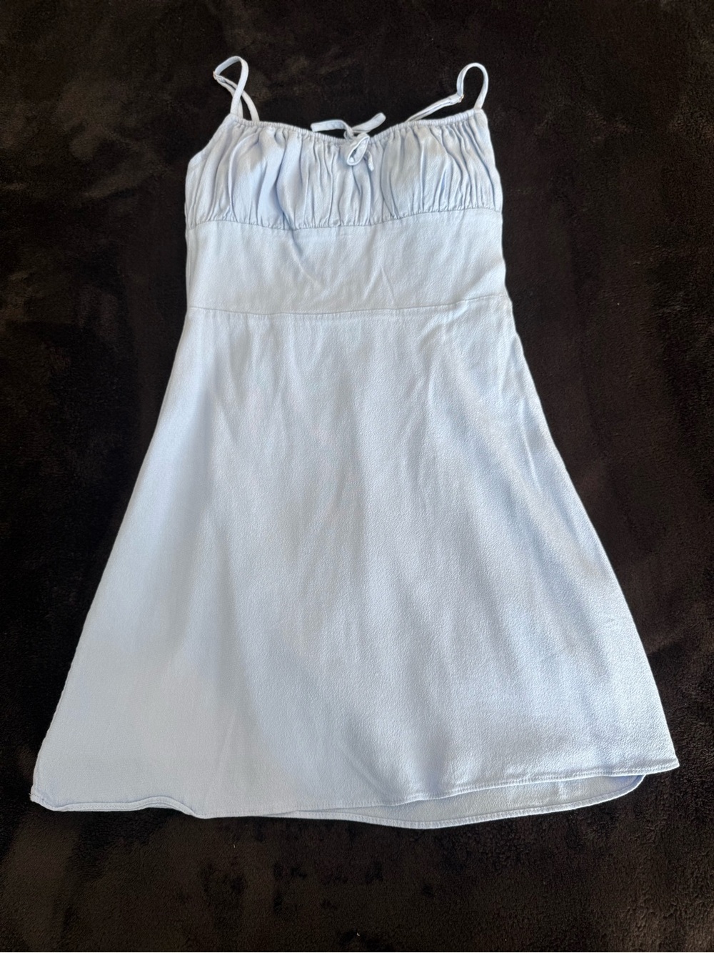 Sunday Best Blue Mini Dress